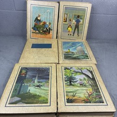 Vintage 1969 Bookshelf for Boys & Girls Lot of 6 HC Books Vol 2 4 6 7 9 Index