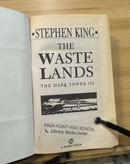 The Waste Lands by Stephen King (Hardcover) Turtleback, Ex-Lib., Dark Tower #3