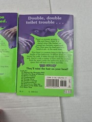 Bone Chillers Lot Betsy Haynes 1990s Vintage PB Horror #1 #11 Toilet Terror