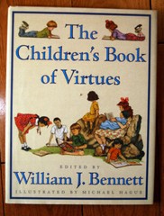 The Children’s Book of Virtues by William J. Bennett & Michael Hague 1995 HC/DJ