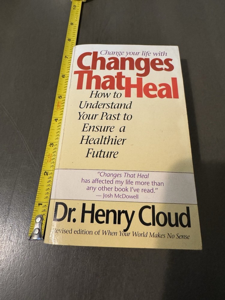 Henry Cloud Changes That Heal PB Zondervan 1996 Revised/Reprint Cloud/Townsend