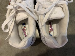 Reebok MLB Clubhouse Exclusive Boston Red Sox Sneakers White Men’s Sz 12