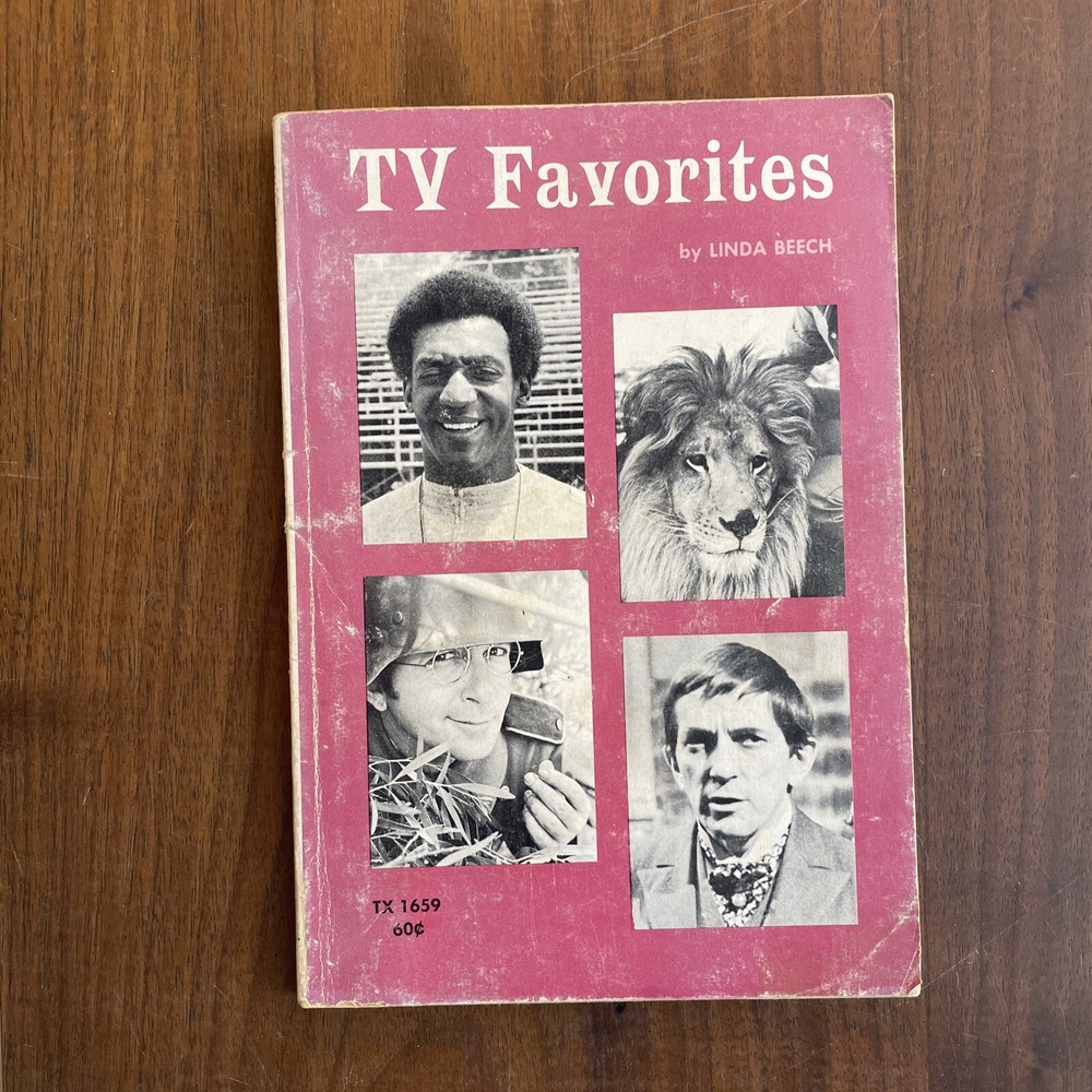 TV Favorites by Linda Beech 1971 ~ Dark Shadows Partridge Glen Cambell