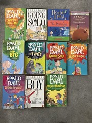 Roald Dahl Lot Of 11 Childrens Kids Books Witches Twits James Ages 6-9