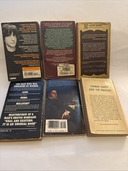 Lot of 6 gothic romance romantic suspense mystery horror vintage paperbacks