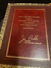 Holy Bible King James Red Letter Ed. PTL Club Extensive Study Helps Good Shape
