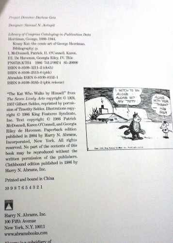 Krazy Kat: The Comic – Paperback, by McDonnell Patrick; O’Connell – Very Good