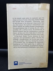 BOBBY FISCHER, MY 60 MEMORABLE GAMES, 1969 PAPERBACK, 1ST EDITION, 2ND PRINTING