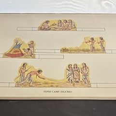 Matthew Kalmenoff Plains Indians Diorama to Cut & Assemble PB Illustrated 1975