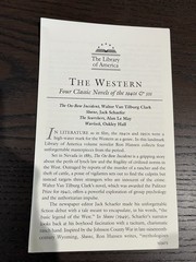 The Western – 4/Four Classic Novels 1940s & 50s – Library of America