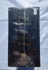 Stieg Larsson The Millennium Trilogy Four Volumes Slipcased Edition Sealed.