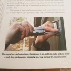 Sh*t Hits The Fan Book For Any Catastrophe Fire Starting Combat Meal Clean Water