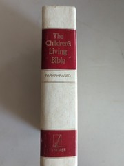 The Children’s Living Bible, Paraphrased 1975 Hardcover VTG Tyndale illustrated