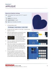 BERNINA 990 QUILTING WORKBOOK – HEAVY-DUTY WIRE BOUND – PROTECTIVE FRONT & BACK