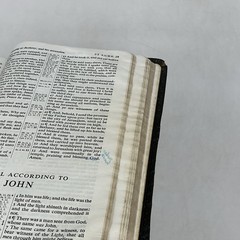 Cambridge Holy Bible Concordance KJV Cameo Morocco Leather Lined India Paper