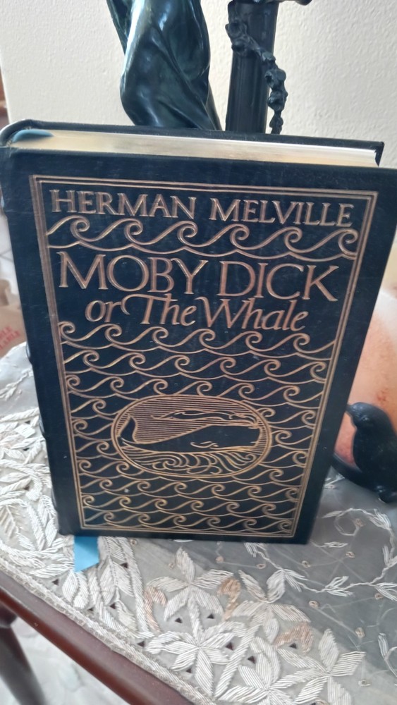 Moby Dick Herman Melville Easton Press 1977 Gold Collector’s Fine-as New Cond