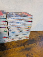Silhouette Men Made In America Book Lot Of 34 Romance Paperbacks Mixed Authors
