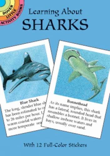 Learning About Sharks; Dover Little Activit- 9780486407685, paperback, Jan Sovak