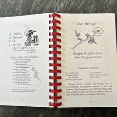 From the Heart and Home of Frolicking Framie Cookbook Signed Doris Childress ’95