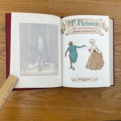 Mr. Pickwick: Pages From The Pickwick Papers Limited Ed. Leather Bound Book 1984