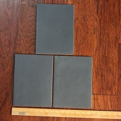 Cahiers Moleskine Set of 3 Plain Journals 120 Pages 7.5″ x 9.75″ Black Notebook*