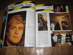 Pix Italian Magazine 85 Duran Duran Fold out Poster! A View To A Kill