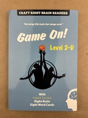 Craft Right Brain Readers: Level 2B 2C 2D, Homeschool, Reading, Phonics, PB