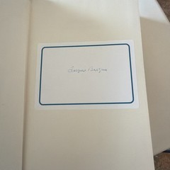 From Dawn to Decadence Jacques Barzun 16th Printing SIGNED Bookplate HC DJ