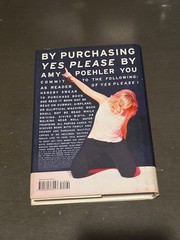 Yes Please by Amy Poehler SIGNED First Edition 1st Printing 2014 Hardcover