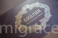 RUSSIAN Table FAMILY Bible soft cover, Indexes 29x22cm Gift Box Present Библия