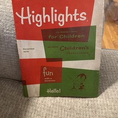 Highlights For Children 4 Vintage 70’s-80’s Activity Books Good Condition
