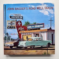 John Baeder’s Road Well Taken 2015 by Jay Williams HC DJ Not ex-library