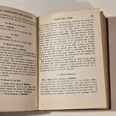 DRILL REGULATIONS FOR FIELD ARTILLERY (HORSE & LIGHT) US ARMY (PROVISIONAL) 1916