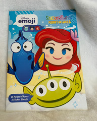 New 2021 Dreamtivity Disney Emoji Stickertivity Funny Face Sticker Activity Book