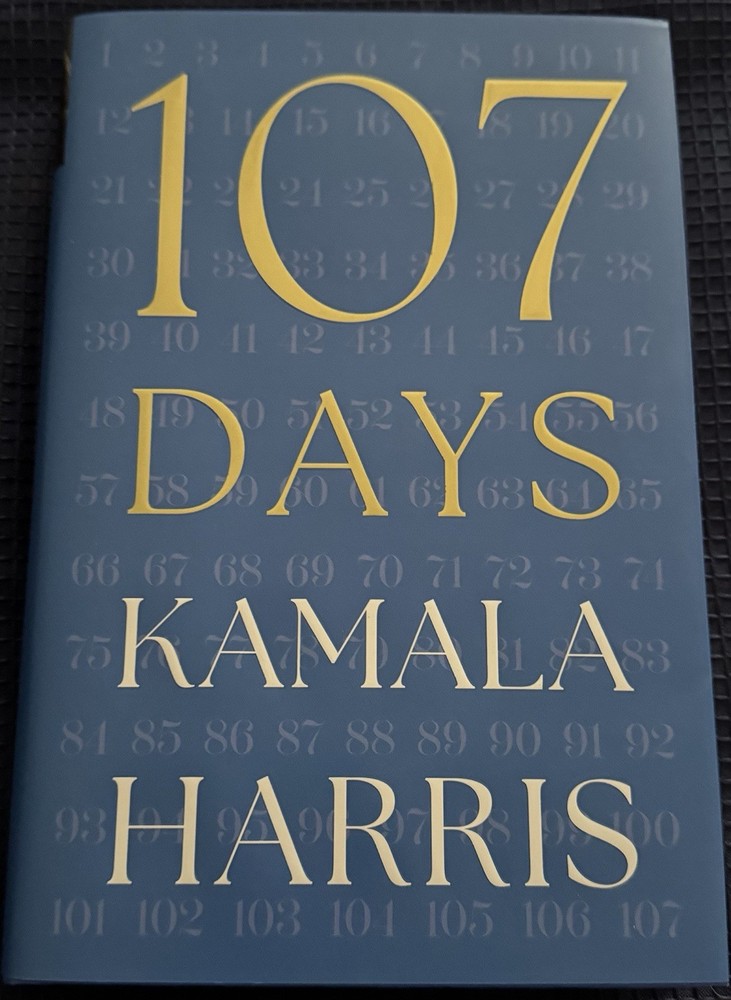 KAMALA HARRIS Signed/Autographed 107 Days 1st Edition 1st Print HC Book🔥
