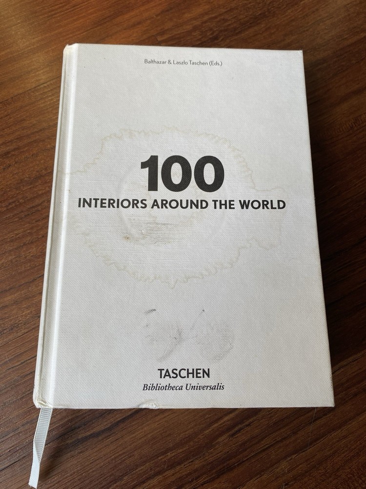 100 Interiors around the World Taschen hardcover 2018
