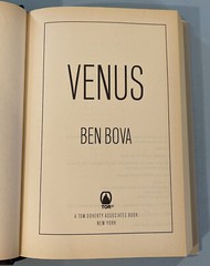 1st Edition VENUS Ben Bova 2000 GRAND TOUR SERIES HARDCOVER With Dust Jacket