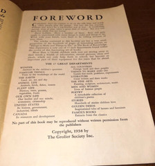 The Book of Knowledge FUN BOOK Grolier Society 1938 – 14 Pages