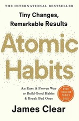 *Atomic Habits* Paperback by James Clear Build Good Habits & Break Bad Ones.