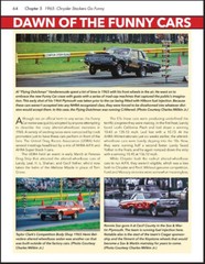 CT688 Mopar Factory Drag Cars Dodge Plymouth Quarter Mile Domination 1962-1972