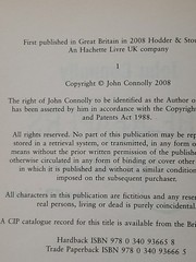 THE REAPERS BY JOHN CONNOLLY 2008 FIRST EDITION HARDCOVER SIGNED WITH MYLAR