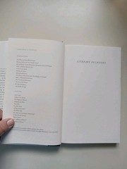 Literary Occasions : Essays by V. S. Naipaul (2003, Hardcover)