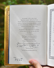 Signed Adam Gopnik King in the Window First Edition Hardcover: 416 pages