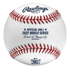 2022 World Series Rawlings Official MLB Leather Game Baseball Robert Manfred – 1