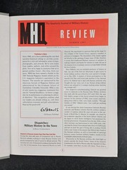 MHQ: The Quarterly Journal of Military History Volume 9 Numbers 1-4 1996-97