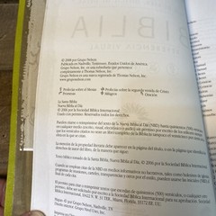 Biblia de referencia visual verde limon/ Visual Reference Bible Lime Green: NBD