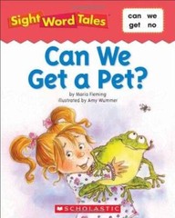 Can We Get a Pet? (Sight Word Tales) – Paperback By Maria Fleming – GOOD