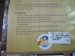 NIV 2011 Thinline Bible *Lost Camo Edition Red Letter* Imit Leather* 9.4pt