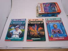 LOT OF 30: Vintage 90s RL Stine GOOSEBUMPS Books VG/EX All Different + Extras