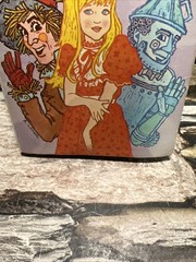 Vintage The Wizard of Oz – L. Frank Baum – Moby Books Illustrated 1977 Mini Book
